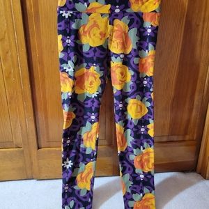 LuLaRoe leggings Floral OS
